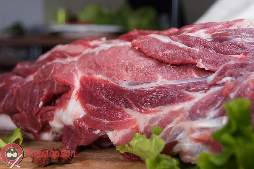 Thịt vai heo có độ dai, giòn cân bằng