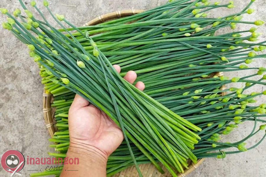 Không nên cho hành lá vào rán trứng bởi nguyên liệu này dễ bị cháy